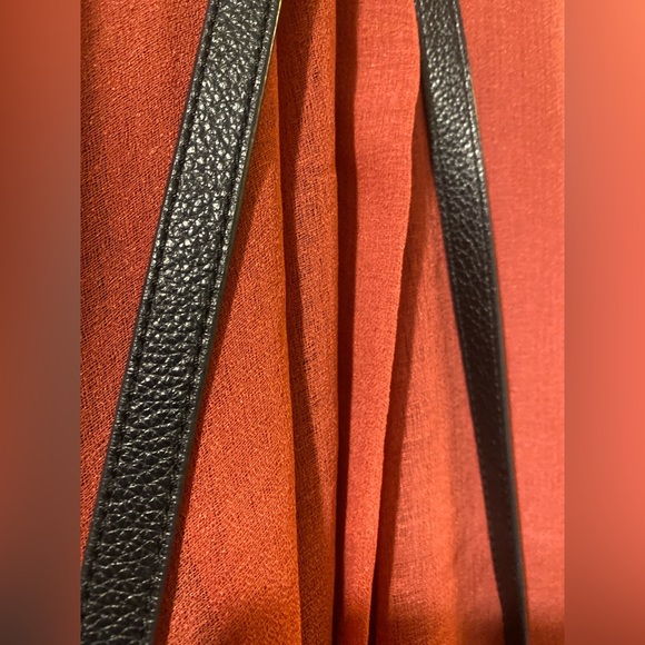 Crossbody Brighton black leather purse with silver accents - Picture 15 of 17